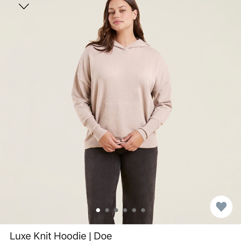 Nuuds Luxe knit hoodie